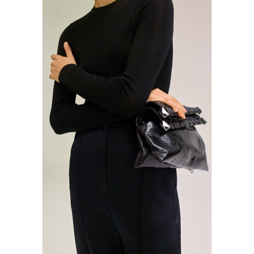 Scanlan Theodore Babywool Crew Sweater Black - All